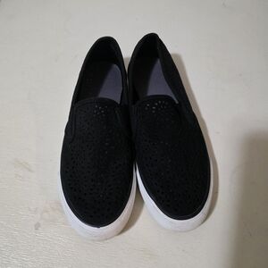 Sperry Black Slip-On Sneakers
